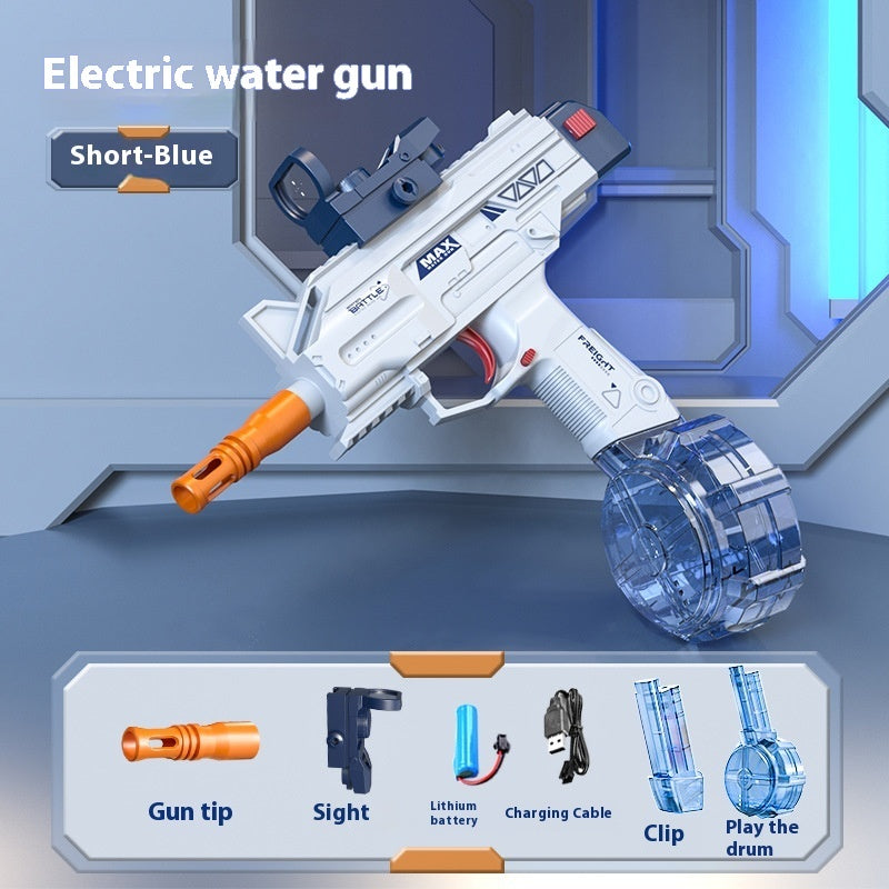 Automatic UZI Electric Backpack Water Submachine Gun