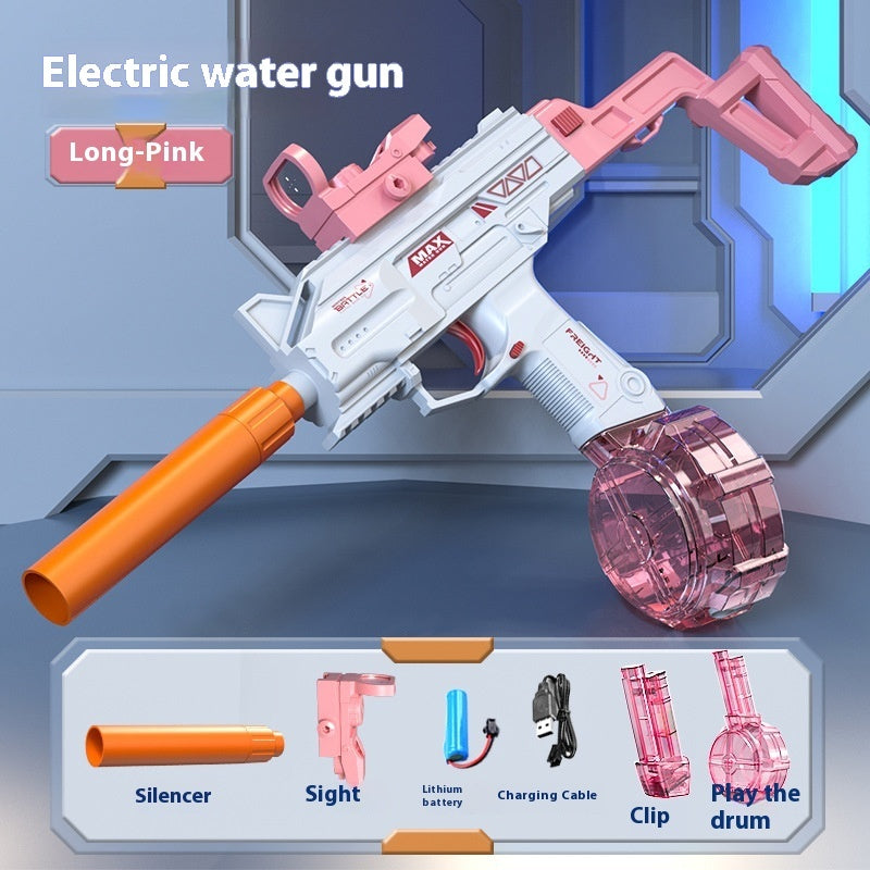 Automatic UZI Electric Backpack Water Submachine Gun